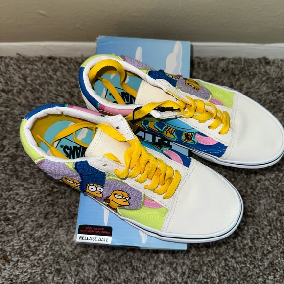NWT Limited Edition Simpsons “Bouvier Sisters”Vans Old Skool - Picture 2 of 8